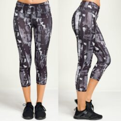 TriDri Ladies Performance Charcoal 3/4 Length Leggings