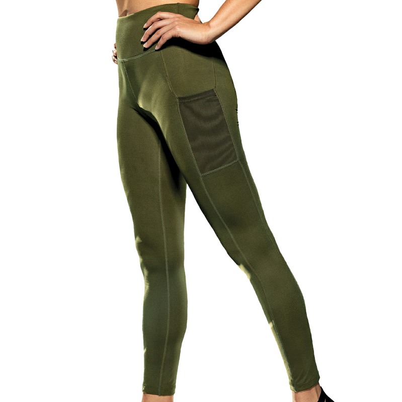 TriDri Ladies Performance Mulberry Compression Leggings - Image 6