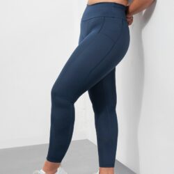 Tombo Core Navy Pocket Leggings