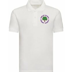 Shirley Manor Polo Shirt White - To Order Only