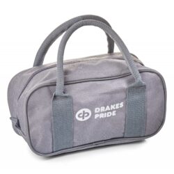 Drakes Pride Grey Two Bowl Zip Bowls Bag
