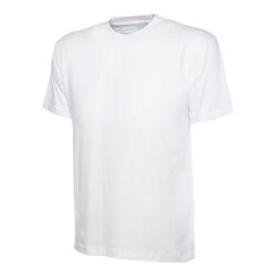 Uneek Classic White T Shirt Uc301 Wh H